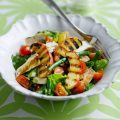 Chicken pink lady apple salad