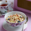 Pink lady apple bircher muesli 2